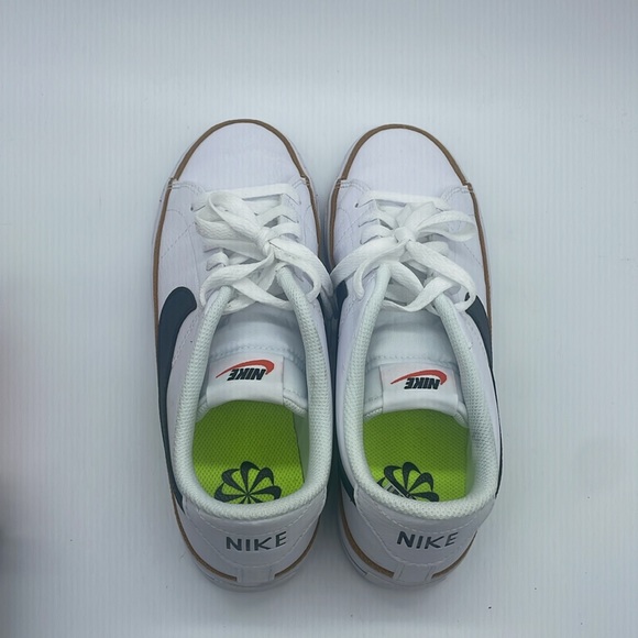 USED Women’s Nike Court Legacy Next Nature DH3161-100 White Sneakers No Box - Picture 5 of 10